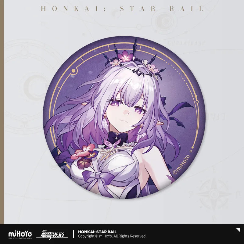 (Goods - Badge) Honkai: Star Rail Interstellar Invitation Button Badge Castorice