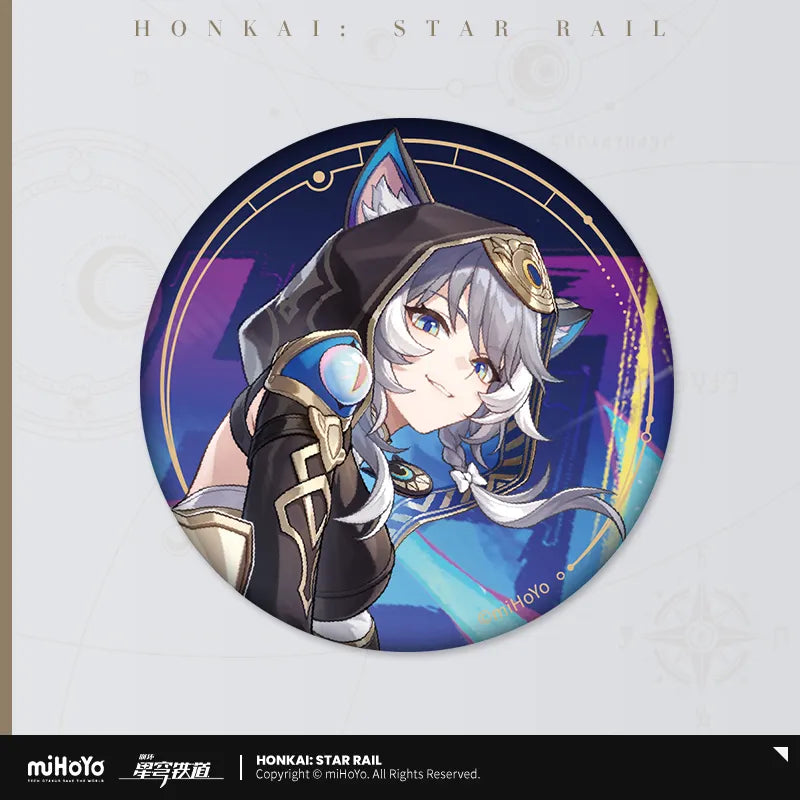 (Goods - Badge) Honkai: Star Rail Interstellar Invitation Button Badge Cipher