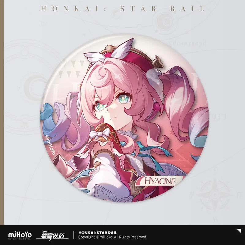 (Goods - Badge) Honkai: Star Rail Interstellar Travel Button Badge Hyacine