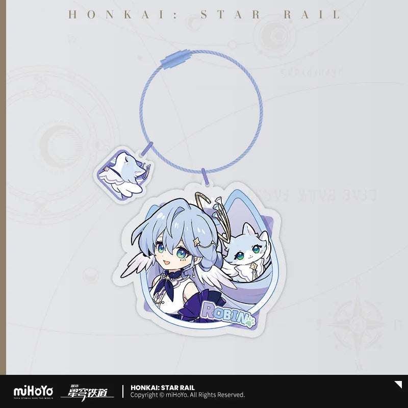 (Goods - Keychain) Honkai: Star Rail Little Kitty Keychain Robin