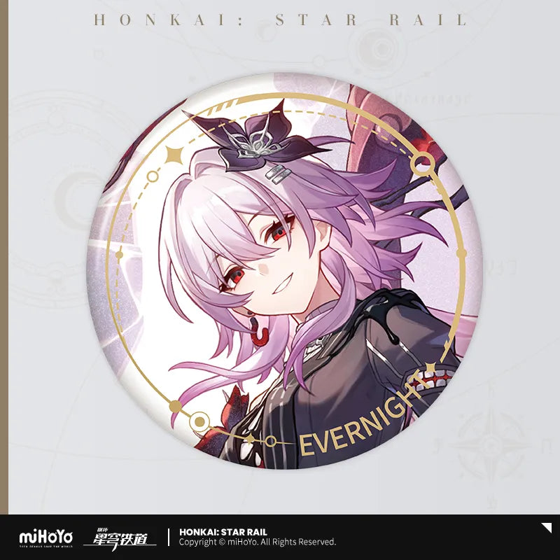 (Goods - Badge) Honkai: Star Rail Button Badge Evernight