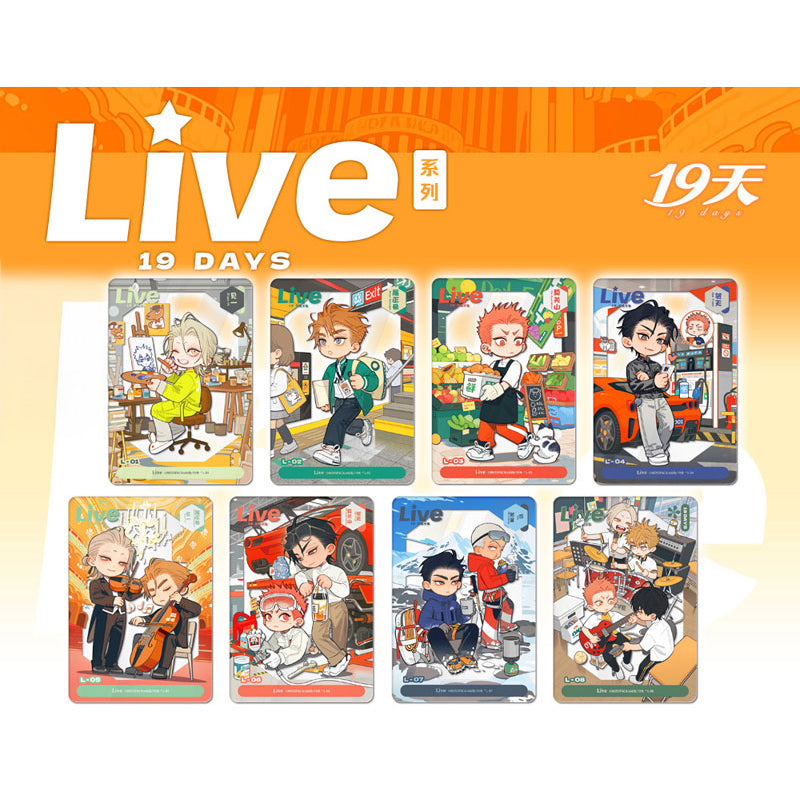 (Goods - Card) 19 Days Live Series Trading Acrylic Photo Card