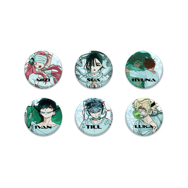 (Goods - Badges) Alien Stage Badge Anakt Garden Collection (Blind Box -Single)