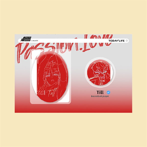 (Goods - Badge) Alien Stage Passion Series Can Badge Set Till