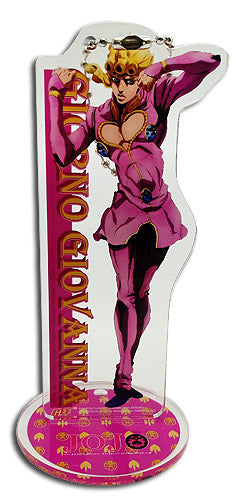 (Goods - Keychain) Jojo's Bizarre Adventures GIORNO ACRYLIC KEYCHAIN