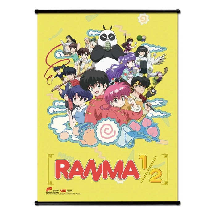 (Wall Scroll) Ranma 1/2 Character Group Visual SS