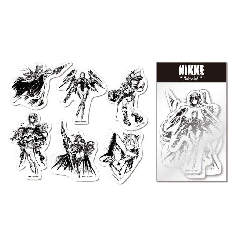 (Goods - Sticker) GODDESS OF VICTORY: NIKKE Ink Printing Sticker (Set of 6)