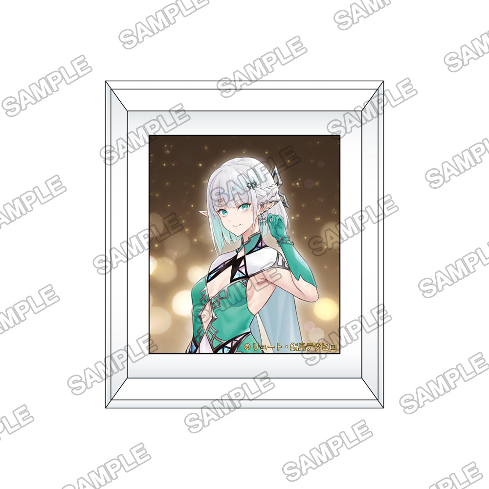 (Goods - Magnet) Kadokawa BOOKS 10th Anniversary Celebration Frame Magnet - Reborn as a Space Mercenary: I Woke Up Piloting the Strongest Starship! - Elma