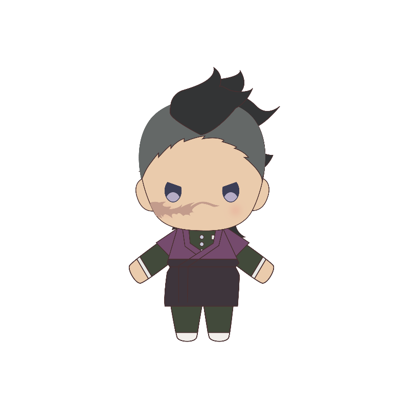 (Goods - Plush) Demon Slayer: Kimetsu no Yaiba Plush: Genya Shinazugawa