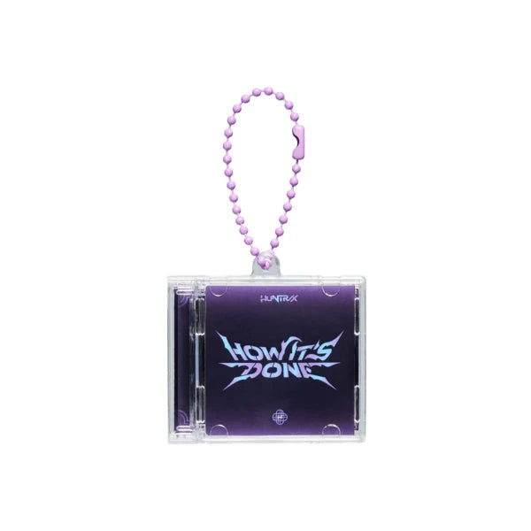 (Goods - Accessory) KPOP Demon Hunters Mini CD Keyring_How It's Done