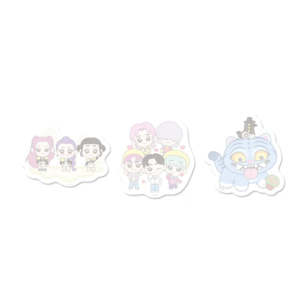 (Goods - Stationaries) KPOP Demon Hunters Sticky Note Saja Boys