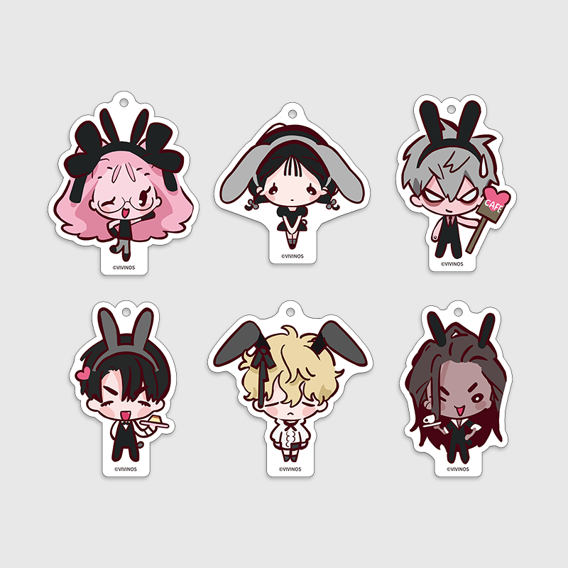 (Goods - Keychain) Alien Stage Baniste Mini Acrylic Keychain (Blind Box -Single)