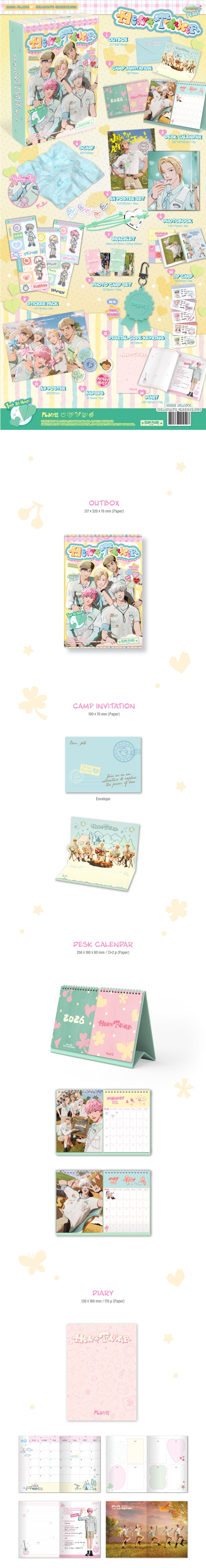 (Goods - Merch Set) PLAVE Calendar 2026 SEASON'S GREETINGS