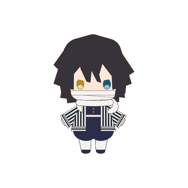 (Goods - Plush) Demon Slayer: Kimetsu no Yaiba Plush: Obanai Iguro