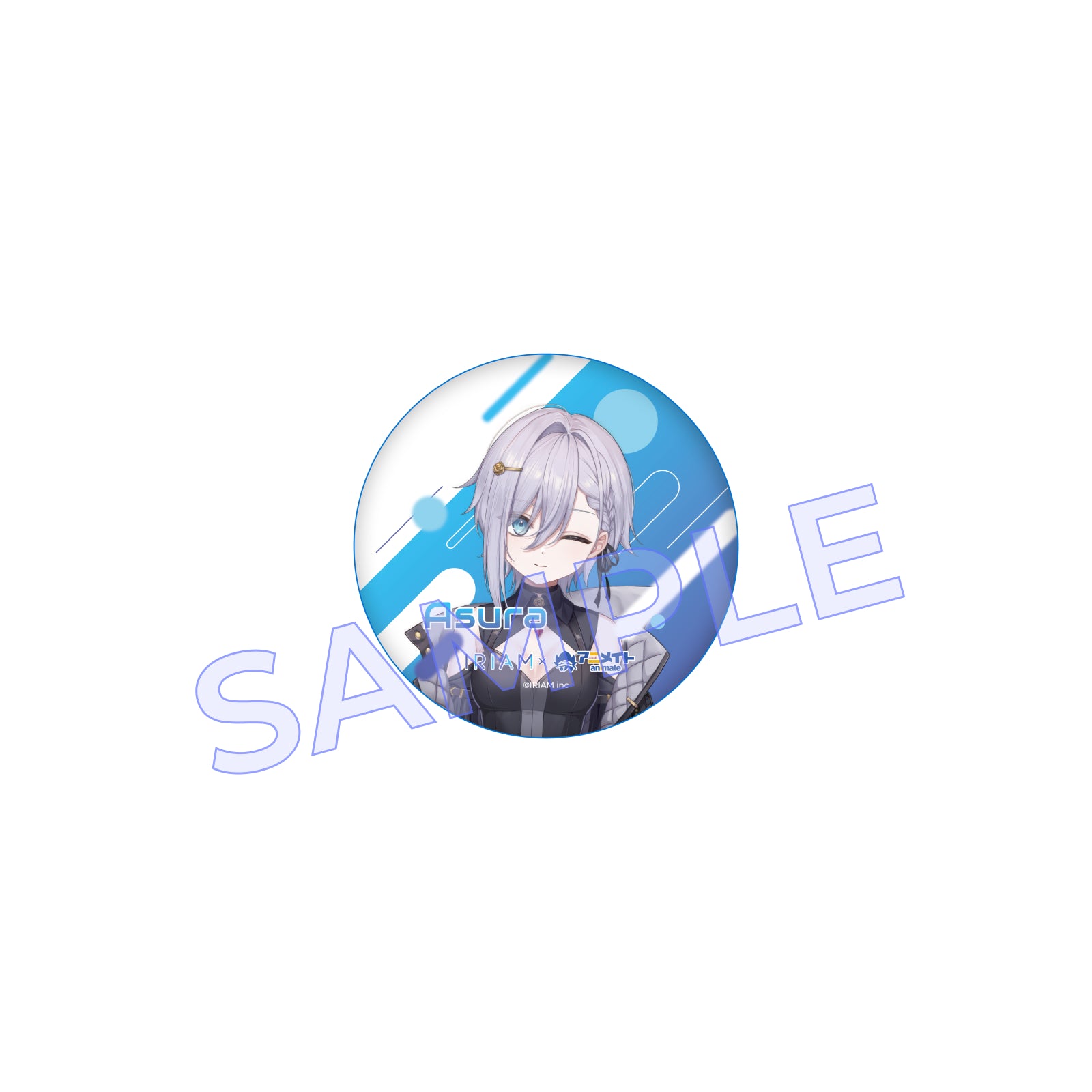 (Goods - Badges) IRIAM x animate Badge Asura