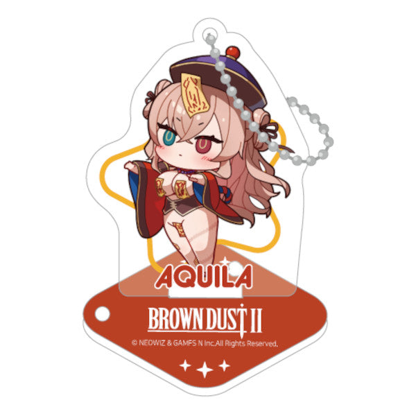 (Goods - Keychain) BrownDust2 Halloween SD Acrylic Keyring - Aquila
