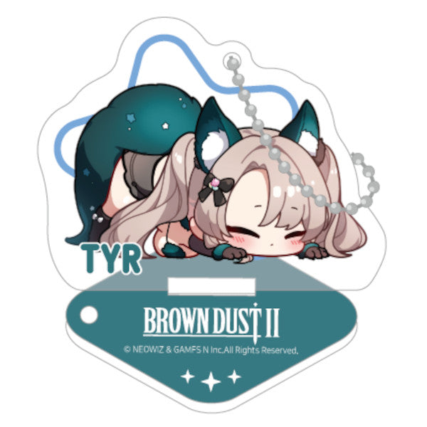 (Goods - Keychain) BrownDust2 Halloween SD Acrylic Keyring - Tyr
