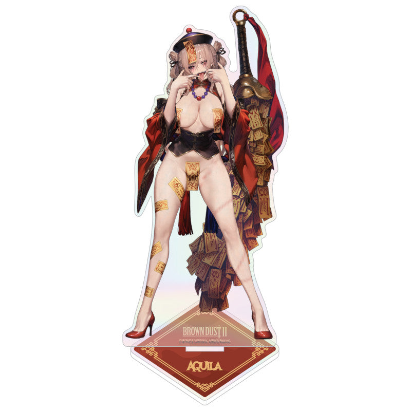 (Goods - Acrylic Stand) BrownDust2 Hologram Acrylic Standee - Aquila