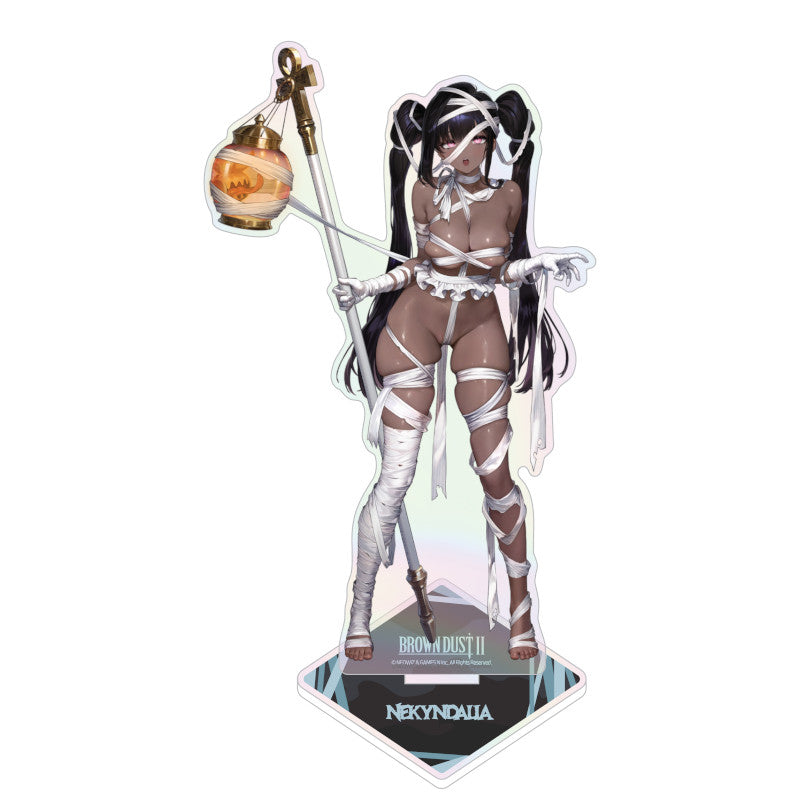 (Goods - Acrylic Stand) BrownDust2 Hologram Acrylic Standee - Nekyndalia