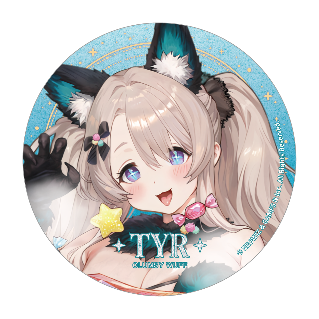 (Goods - Badge) BrownDust2 Hologram Can Badge (Blind Box -Single)