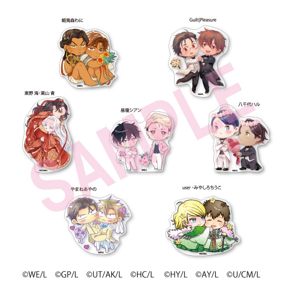 (Goods - Sticker) Be x Boy Clear Sticker Set