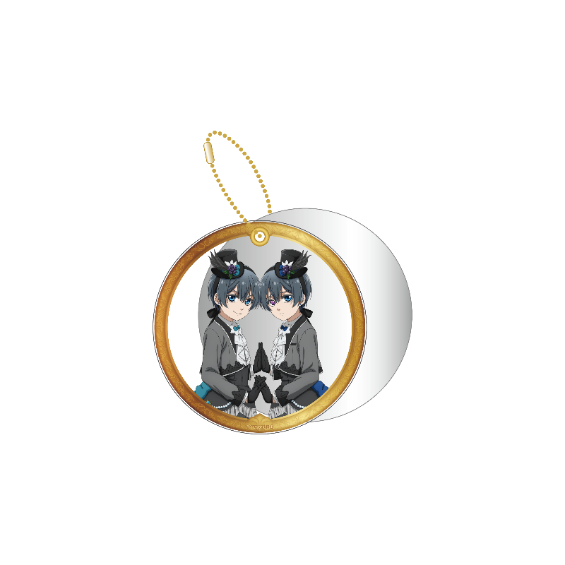 (Goods - Mirror) TV Anime Black Butler: Emerald Witch Arc Slide Mirror Charm Ciel Phantomhive & The Other Ciel Phantomhive (Deep Psychological World)