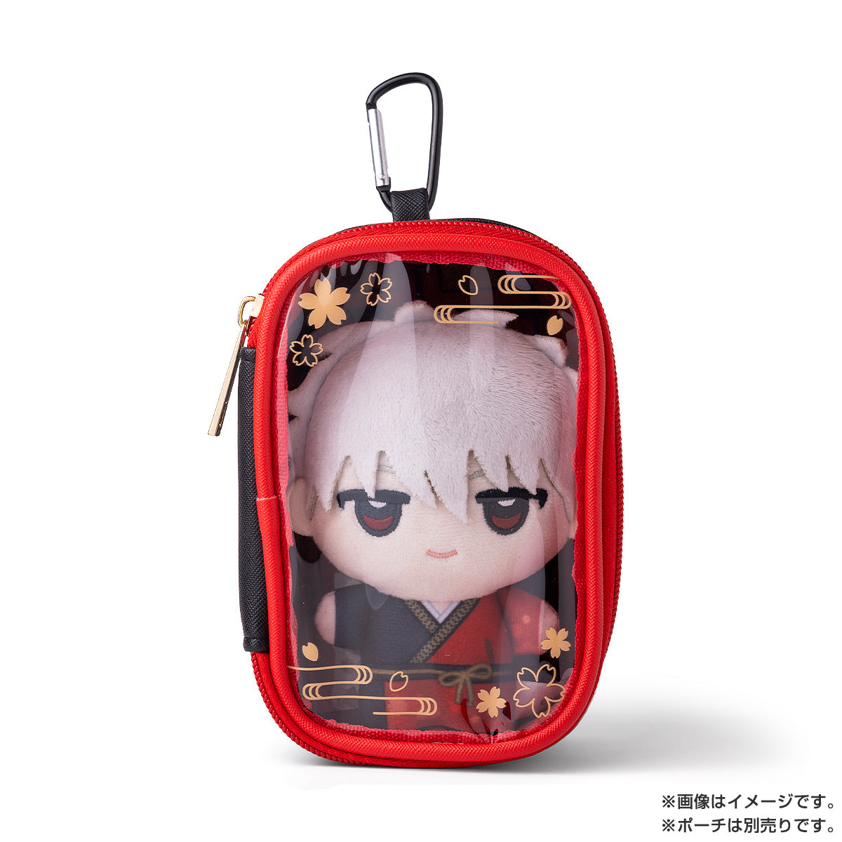 (Goods - Pouch) Gintama: Yoshiwara in Flames Plushie Pouch With Carabiner
