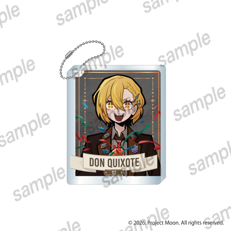 (Goods - Keychain) Limbus Company Karaoke Maneki Neko Acrylic Block Keychain Don Quixote