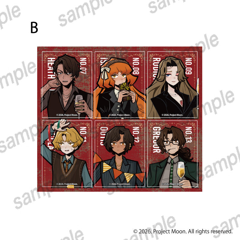 (Goods - Sticker) Limbus Company Karaoke Maneki Neko Sticker Sheet B