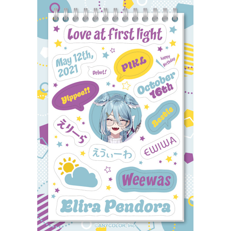 (Goods - Sticker) NIJSANJI EN EN wa Iizou Sticker Sheet (28 Types)