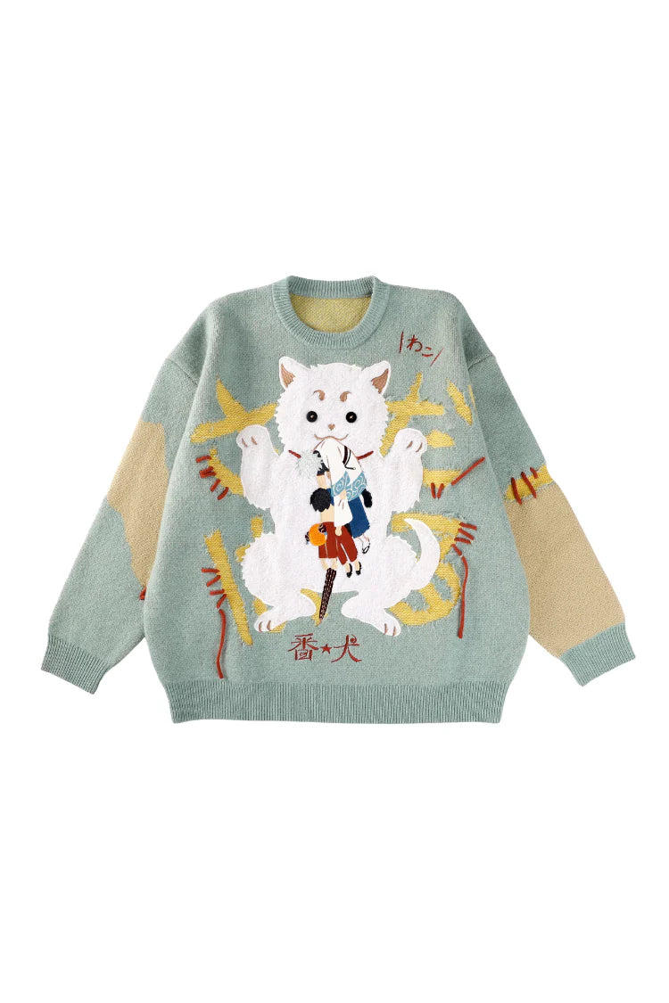 (Goods - Apparel) Bibisama Sweater Gintama - The Best Watchdog Sadaharu