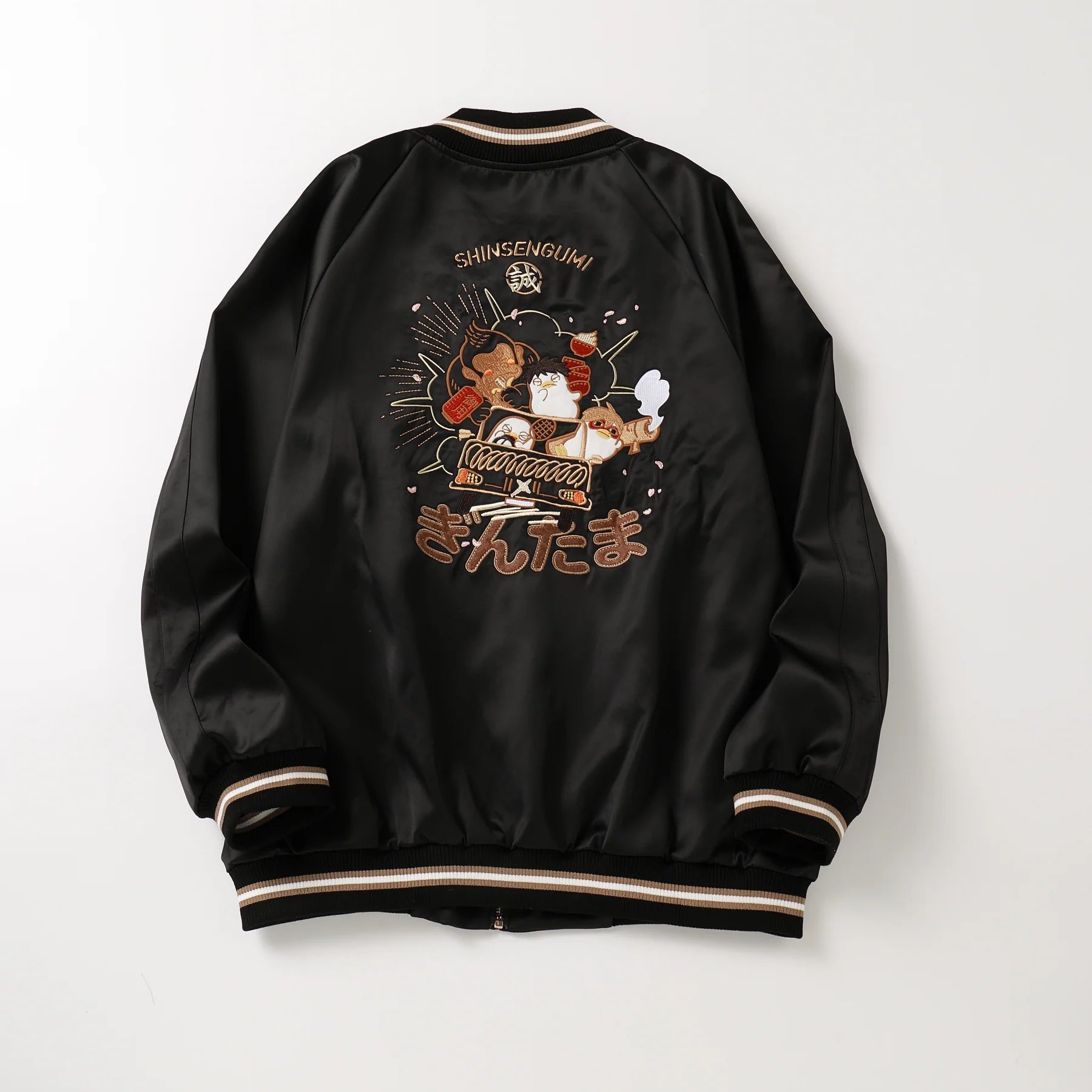 (Goods - Apparel) Bibisama Bomber Jacket Gintama Black