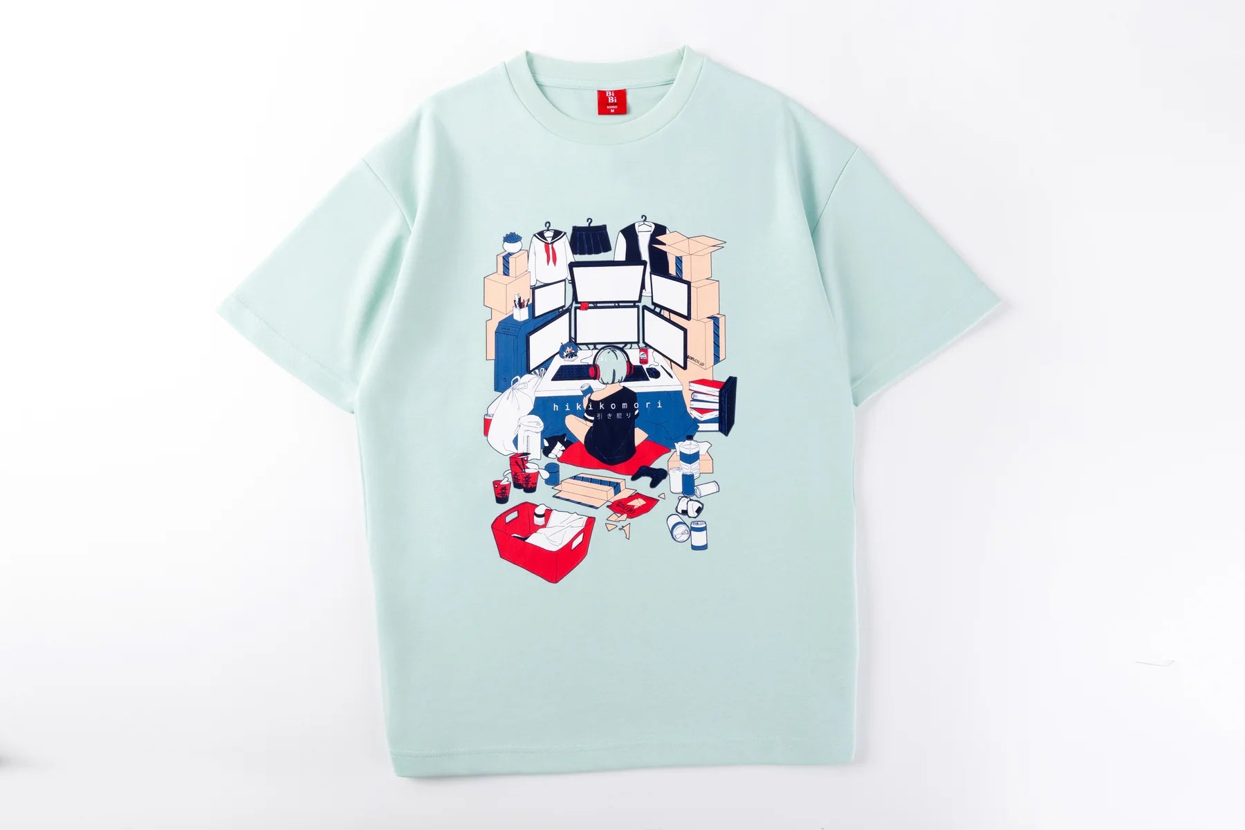 (Goods - Apparel) Bibisama T-Shirt Hikkikomori