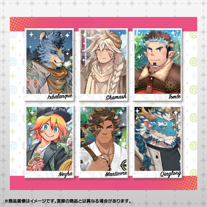 (Goods - Badge) Tokyo Afterschool Summoners Character Badge Set AGF 2024