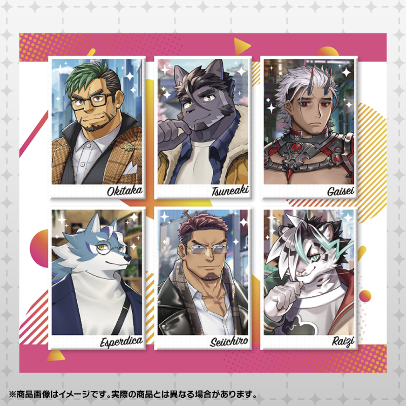 (Goods - Badge) LIVE A HERO Character Badge Set AGF 2023