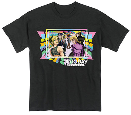 (Goods - T-shirt) Jojo's Bizarre Adventures Black T-shirt XL size