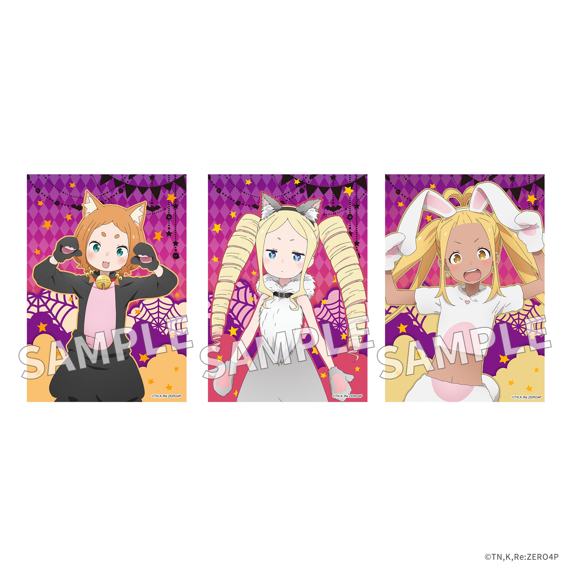 (Goods - Card) "Re:ZERO -Starting Life in Another World-" Photo-style Illustration Set Halloween Animal Costume Ver.