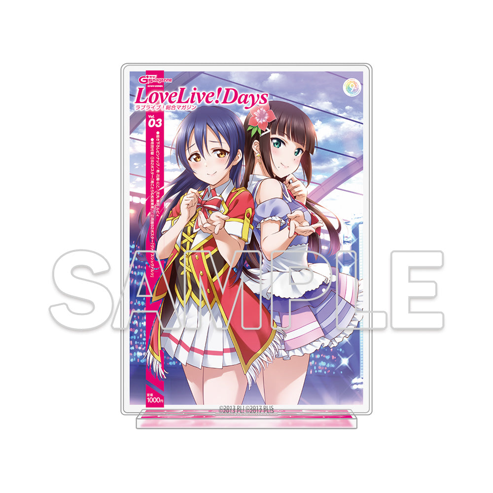 (Goods - Acrylic Stand) Love Live! Series LoveLive!Days Acrylic Diorama - Umi & Dia