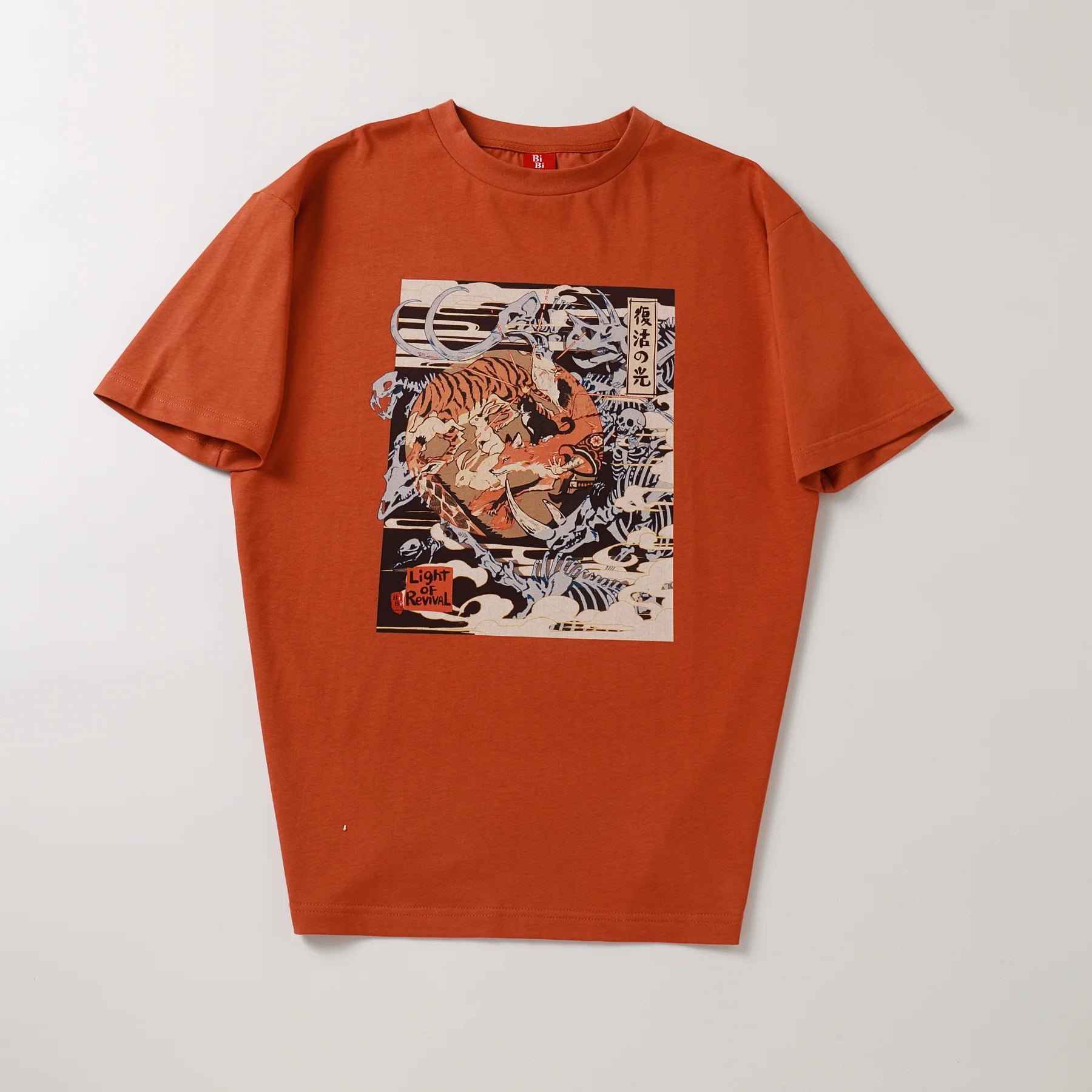 (Goods - Apparel) Bibisama T-Shirt Light of Revival Orange