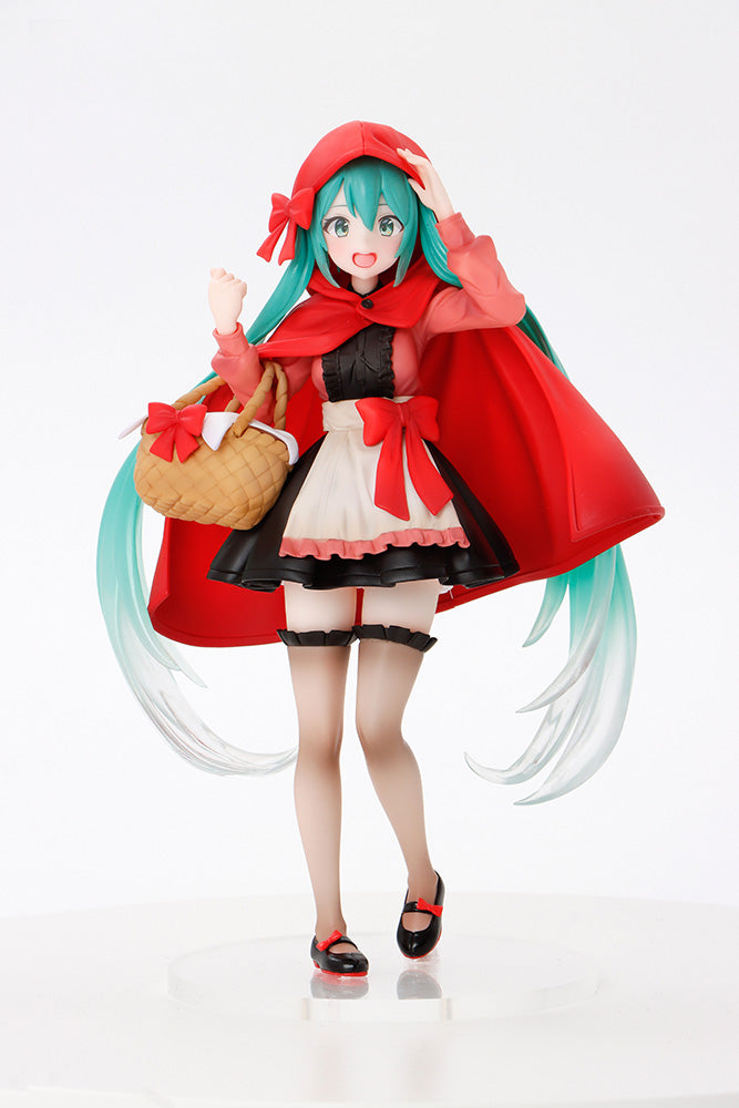 strapless open back dress Vocaloid] Miku: Little Red Riding Hood – Prize Figure