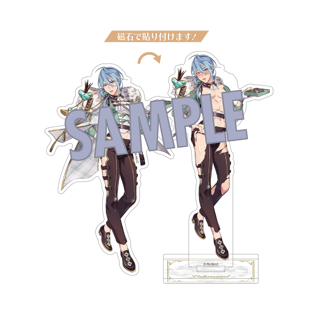 Goods - Acrylic Stand) NU: Carnival Dress-up Acrylic Stand - Edmond (White Storm)