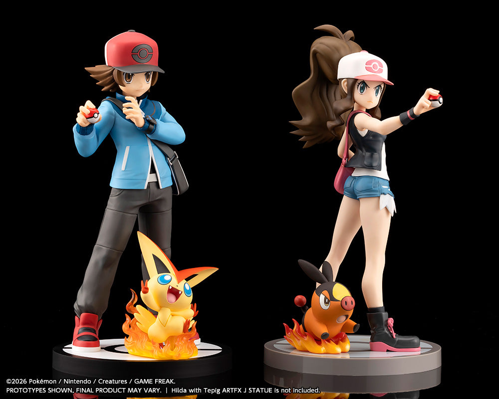 (1/8 Scale Figure) Pokemon ARTFX J Hilbert with Victini