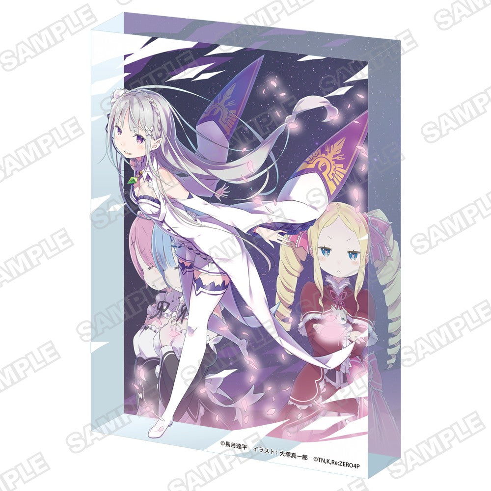 (Goods - Acrylic Stand) Re:ZERO -Starting Life in Another World- Acrylic Block Short Story Collection Vol. 1 Cover Illustration