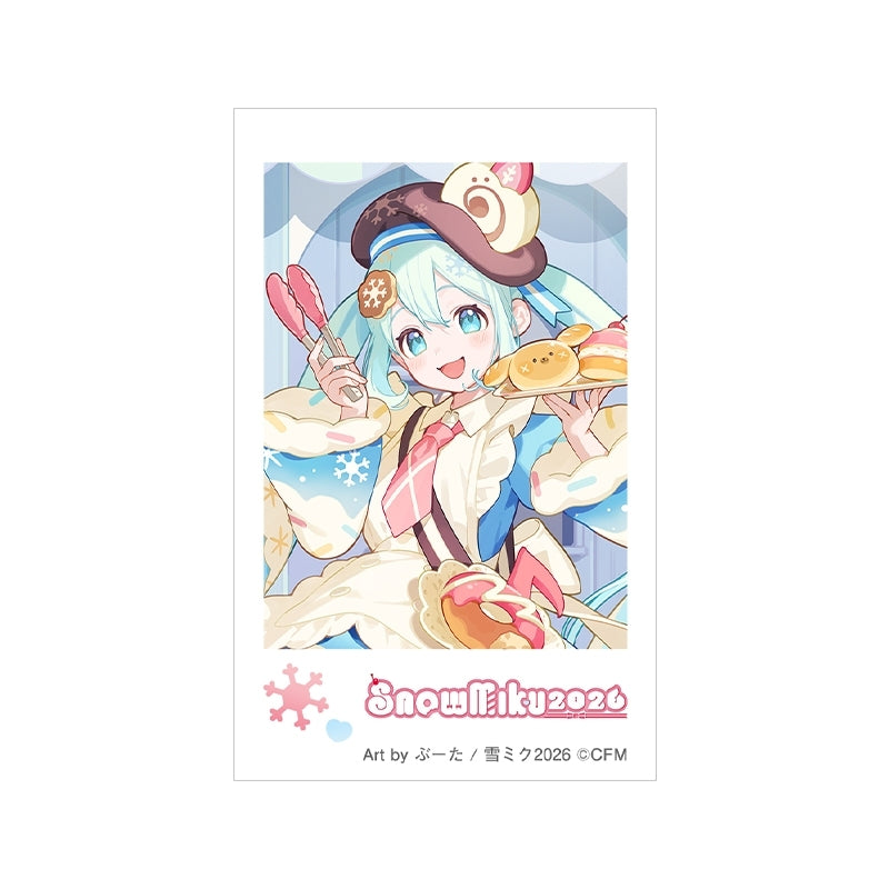 (Goods - Bromide) SNOW MIKU 2026 Instant Photo Print SNOW MIKU Art by booota