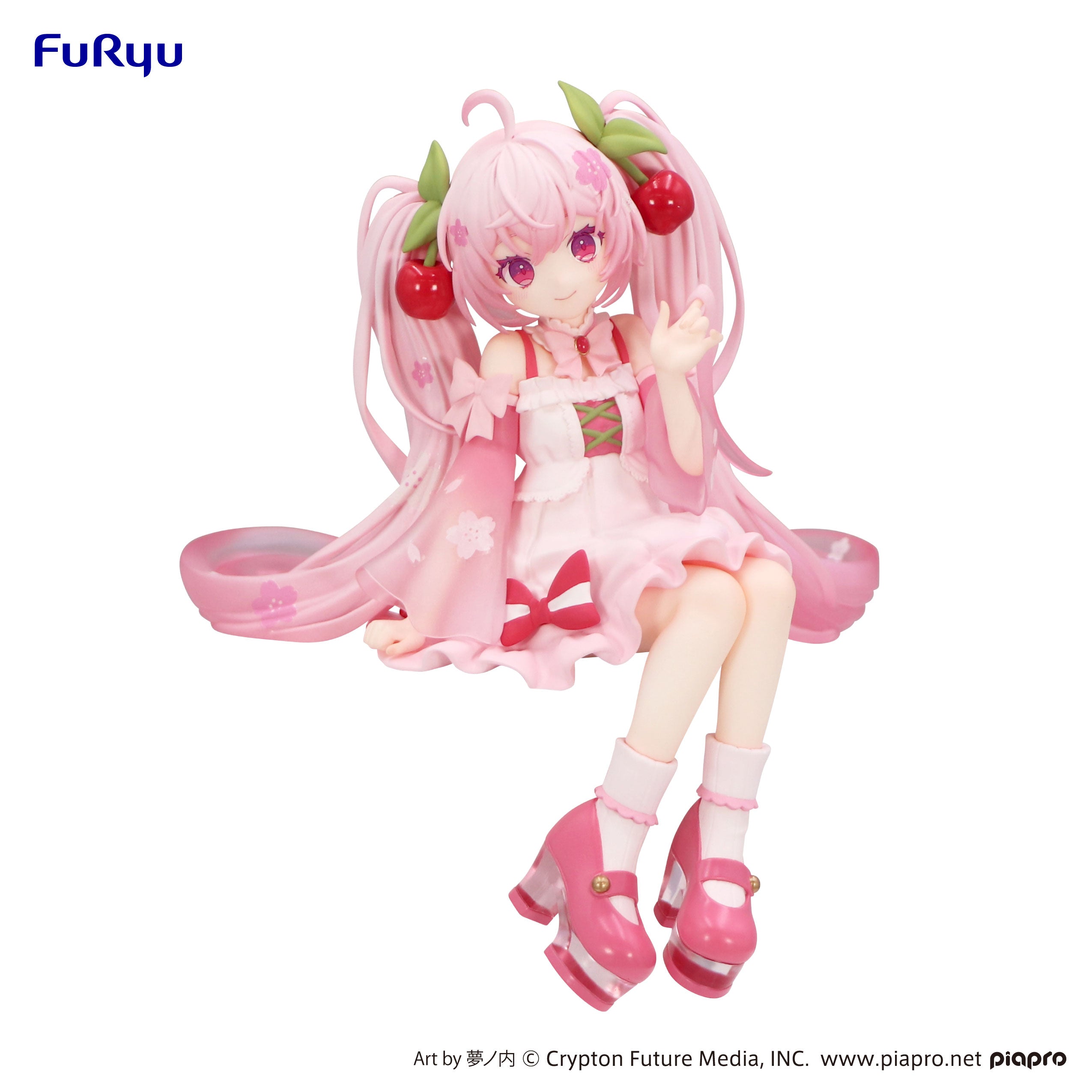 専用サクラビスクドール Vocaloid] Sakura Miku 2025 Ver. - Noodle Stopper Figure | animate USA