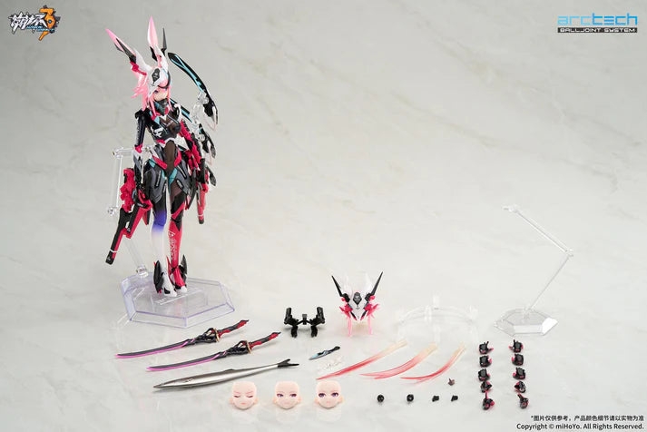(1/8 Action Fgure) Honkai Impact 3rd ARCTECH Sakura Yae Darkbolt Jonin Neon Shade Ver.