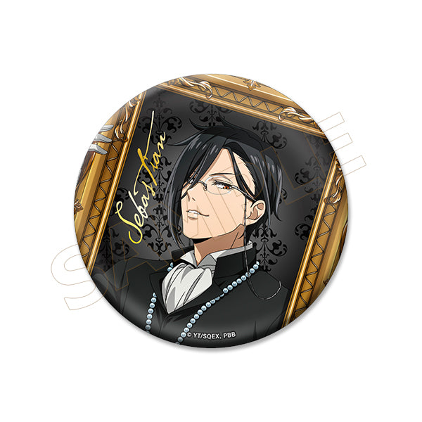 (Goods - Badge) Black Butler: Emerald Witch Arc Can Badge Sebastian Michaelis