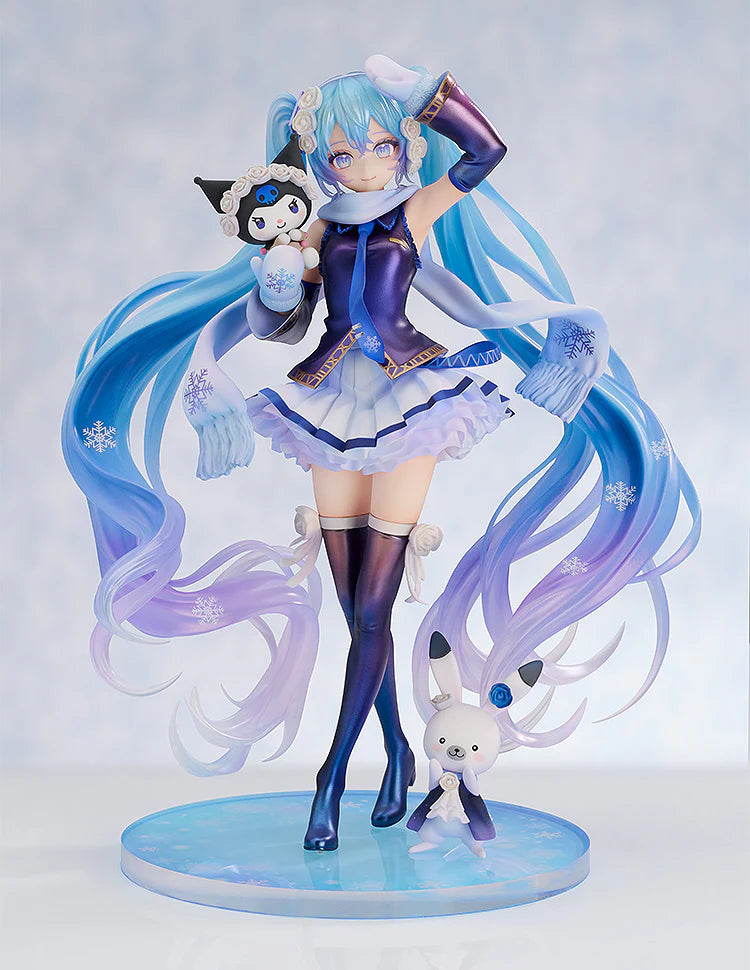 (1/7 Scale Fgure) VOCALOID Snow Miku x Kuromi
