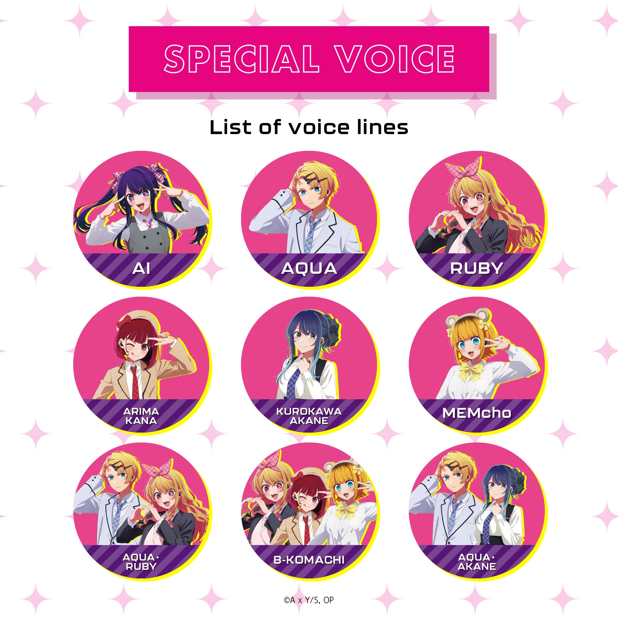 (Goods - Earphones) OSHI NO KO True Wireless Earphones