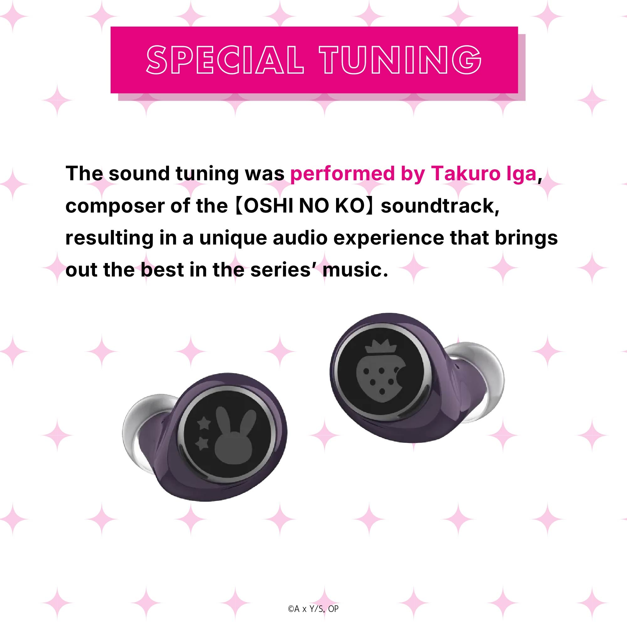 (Goods - Earphones) OSHI NO KO True Wireless Earphones